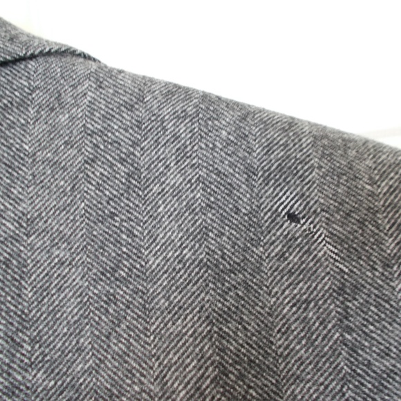 Haberdash Bespoke Virgin Wool Herringbone Topcoat - Picture 6 of 6